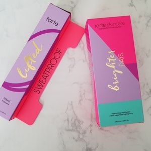 Tarte Lifted mascara and Brighter Days moisturizer